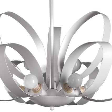 ONLI - Luster na lancu SERENA 9xE14/6W/230V bijela