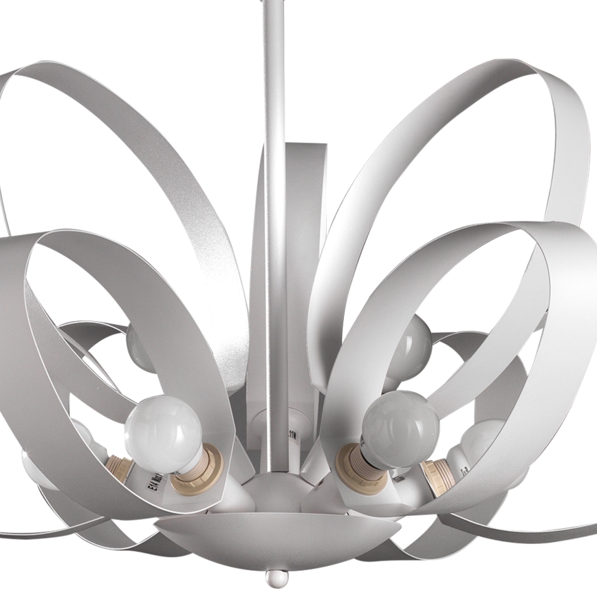 ONLI - Luster na lancu SERENA 9xE14/6W/230V bijela