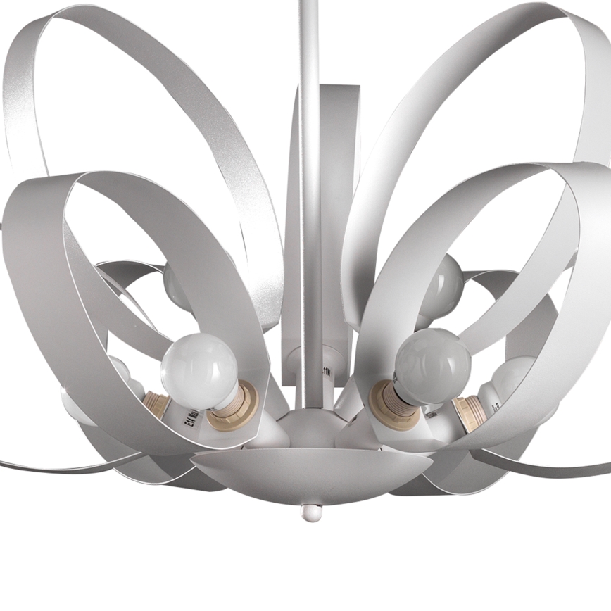 ONLI - Luster na lancu SERENA 9xE14/6W/230V bijela