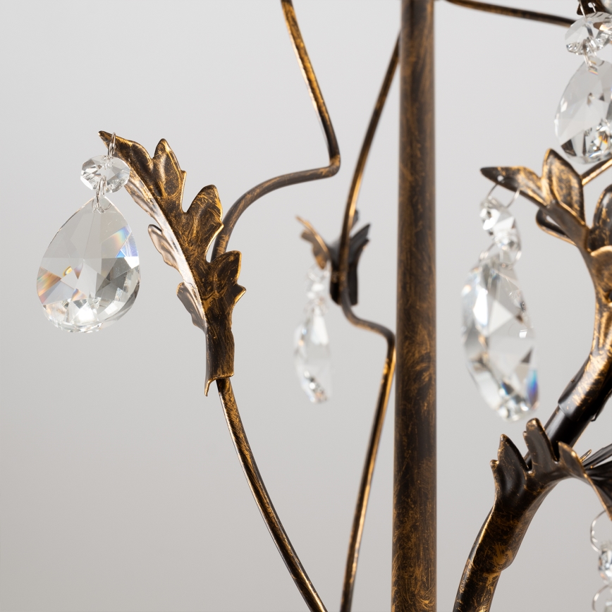 ONLI - Luster na lancu TERESA 3xE14/6W/230V brončana