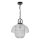 ONLI - Luster na lancu ZAIR 1xE27/22W/230V crna/srebrna