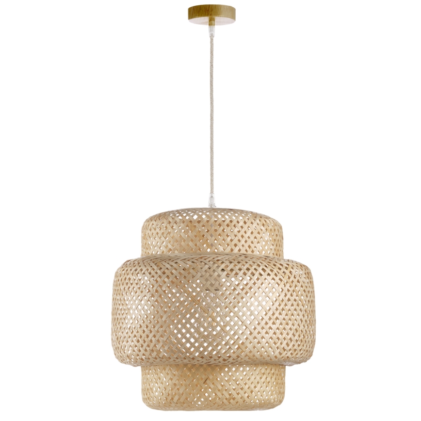 ONLI - Luster na sajli BAMBOO 1xE27/22W/230V bambus