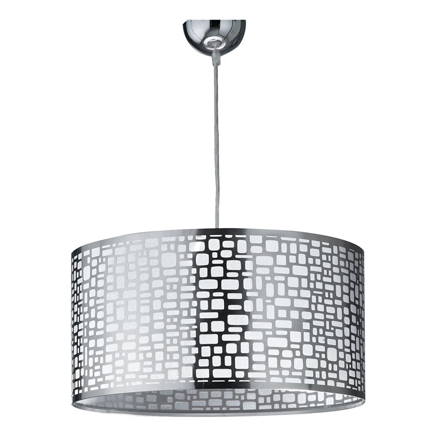 ONLI - Luster na sajli BRUCE 1xE27/15W/230V pr. 45 cm mat krom