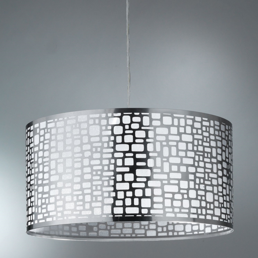 ONLI - Luster na sajli BRUCE 1xE27/15W/230V pr. 45 cm mat krom