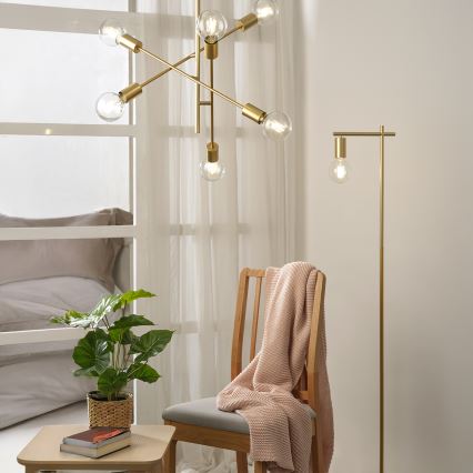ONLI - Luster na sajli CROSS 6xE27/22W/230V