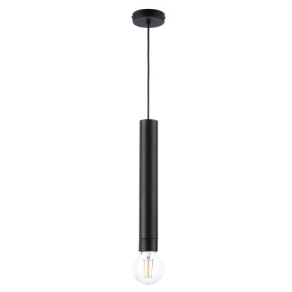 ONLI - Luster na sajli DORA 1xE27/15W/230V crna