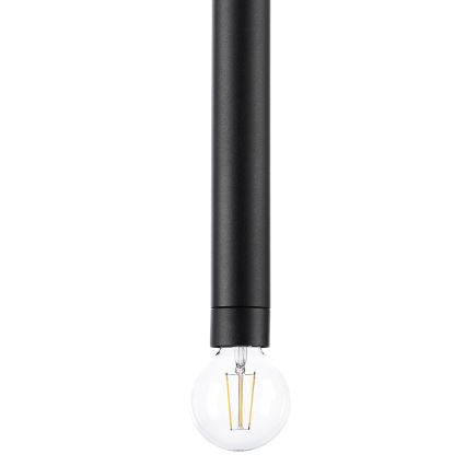 ONLI - Luster na sajli DORA 1xE27/15W/230V crna