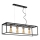 ONLI - Luster na sajli FLOKI 4xE27/15W/230V crna/bakrena