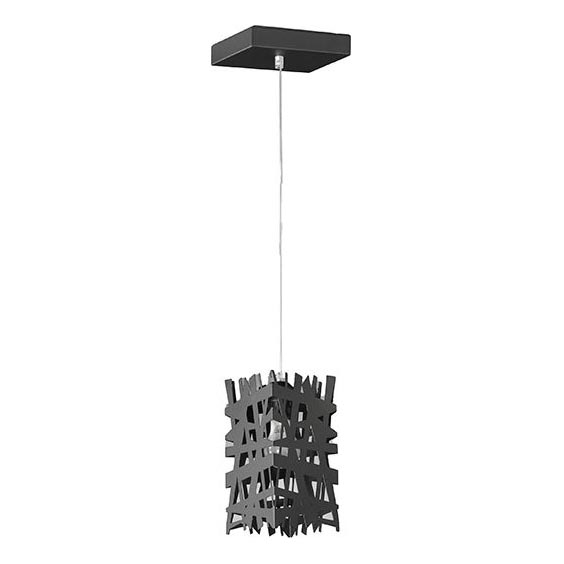 ONLI - Luster na sajli FORESTA 1xE27/15W/230V crna