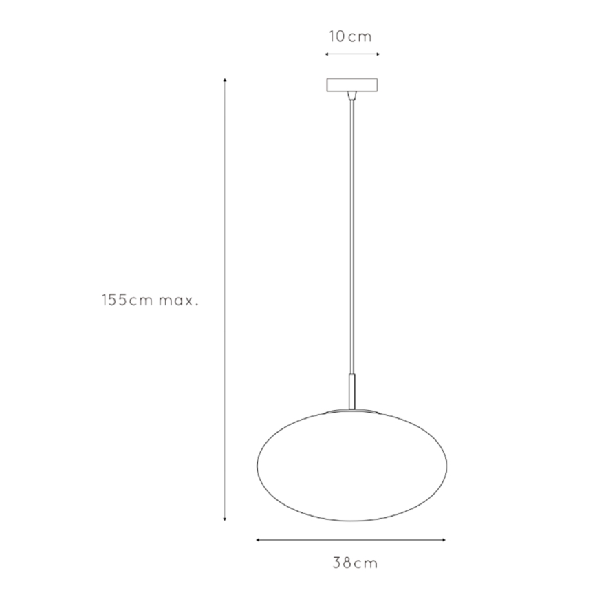 ONLI - Luster na sajli JANET 1xE27/6W/230V pr. 38 cm