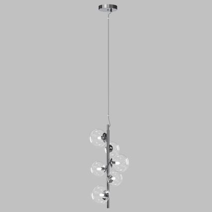 ONLI - Luster na sajli KIMBERLY 6xG9/6W/230V sjajni krom