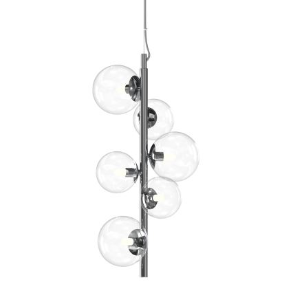 ONLI - Luster na sajli KIMBERLY 6xG9/6W/230V sjajni krom