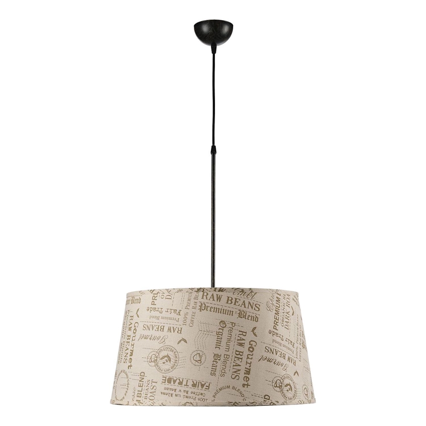 ONLI - Luster na sajli MAIDA 1xE27/15W/230V pr. 50 cm smeđa