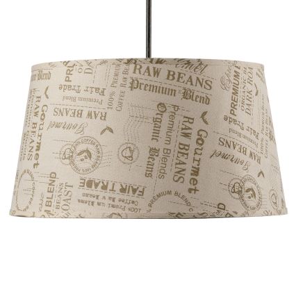 ONLI - Luster na sajli MAIDA 1xE27/15W/230V pr. 50 cm smeđa