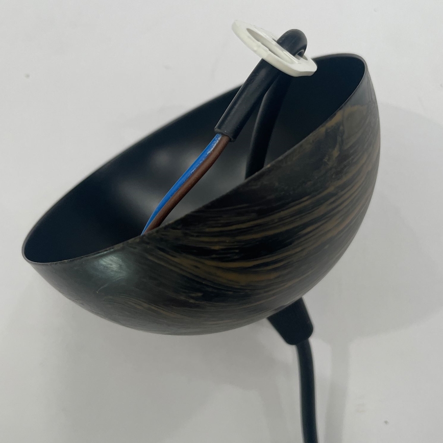 ONLI - Luster na sajli MAIDA 1xE27/15W/230V pr. 50 cm smeđa
