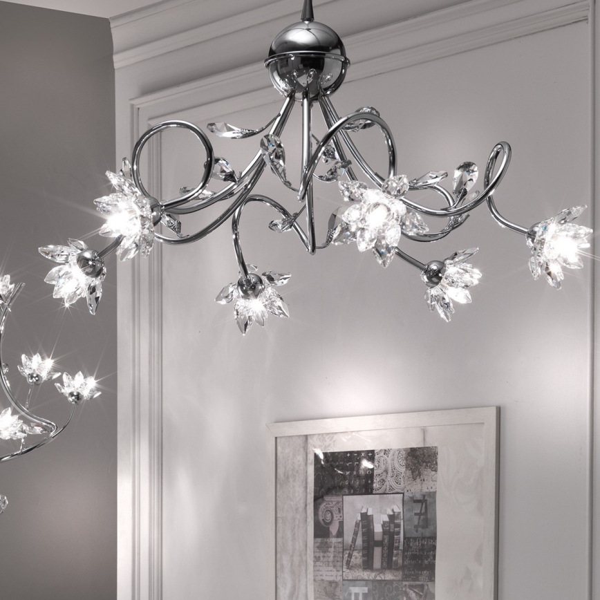 ONLI - Luster na sajli NINFEA 6xG9/6W/230V