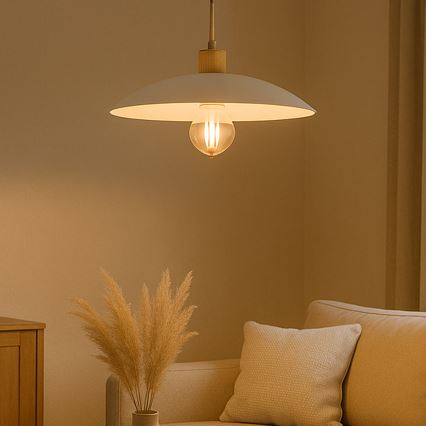ONLI - Luster na sajli OHANA 1xE27/22W/230V bež