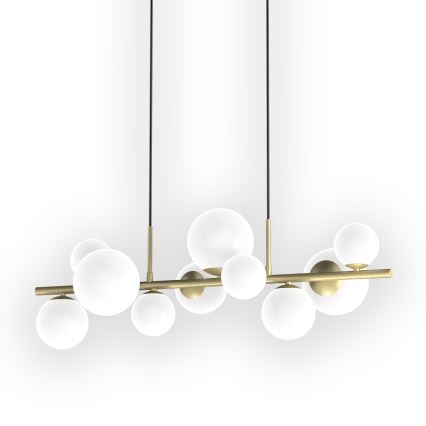 ONLI - Luster na sajli PALOMA 10xG9/10W/230V zlatna