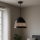 ONLI - Luster na sajli POLLY 1xE27/22W/230V crna