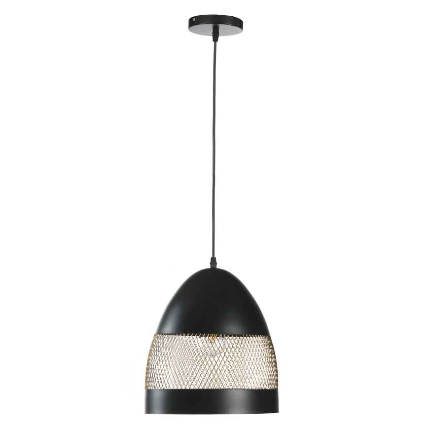 ONLI - Luster na sajli POLLY 1xE27/22W/230V crna