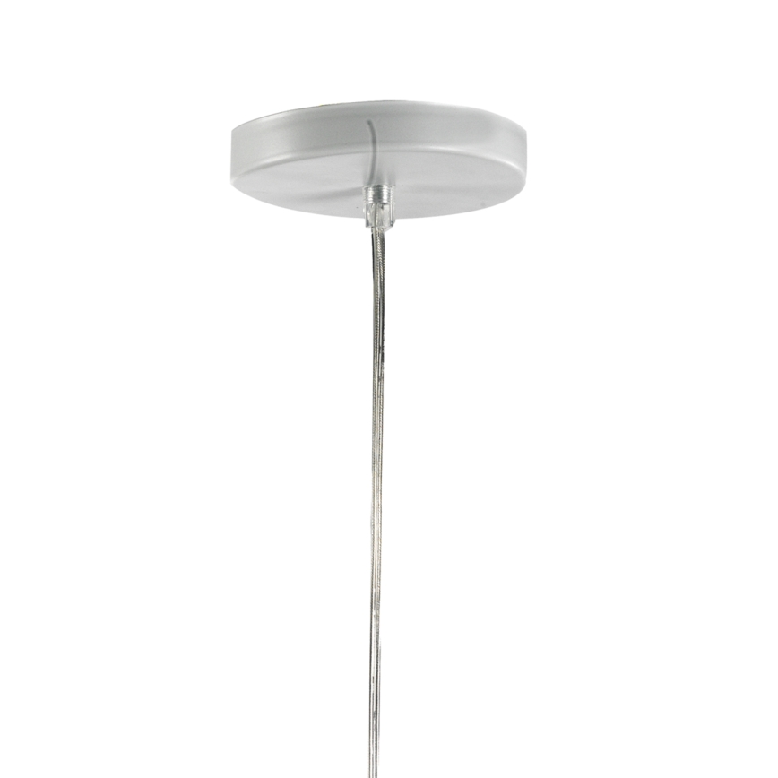 ONLI - Luster na sajli RICKY 1xE27/15W/230V pr. 40 cm bijela