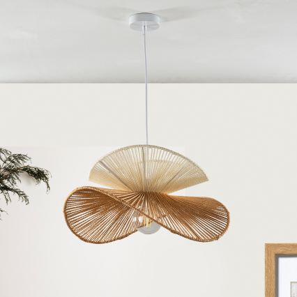 ONLI - Luster na sajli RINGO 1xE27/15W/230V smeđa