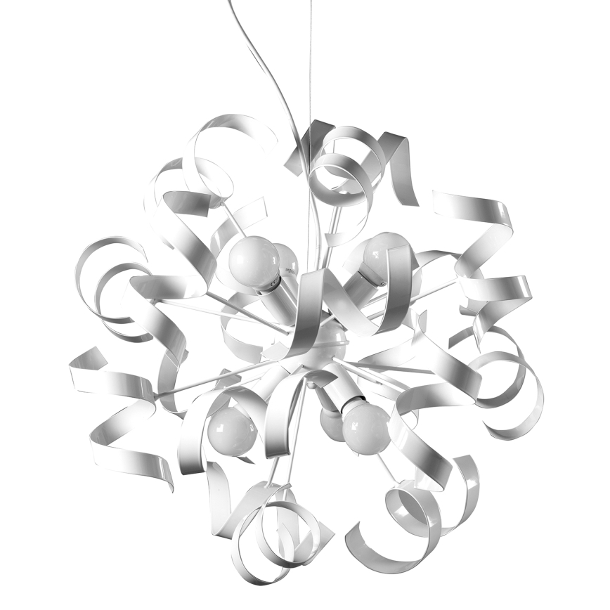 ONLI -  Luster na sajli ZOE 6xE14/6W/230V bijela