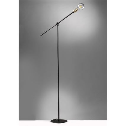 ONLI - Podna lampa ASTE 1xE27/15W/230V crna/zlatna