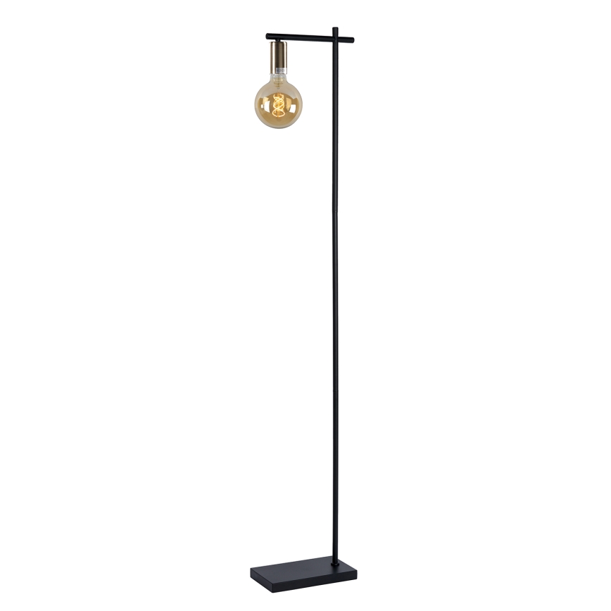 ONLI - Podna lampa CROSS 1xE27/22W/230V crna/mesing