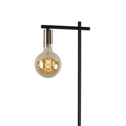 ONLI - Podna lampa CROSS 1xE27/22W/230V crna/mesing