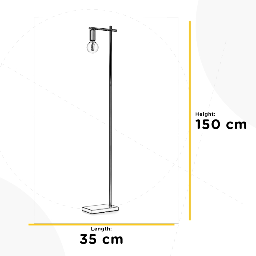 ONLI - Podna lampa CROSS 1xE27/22W/230V