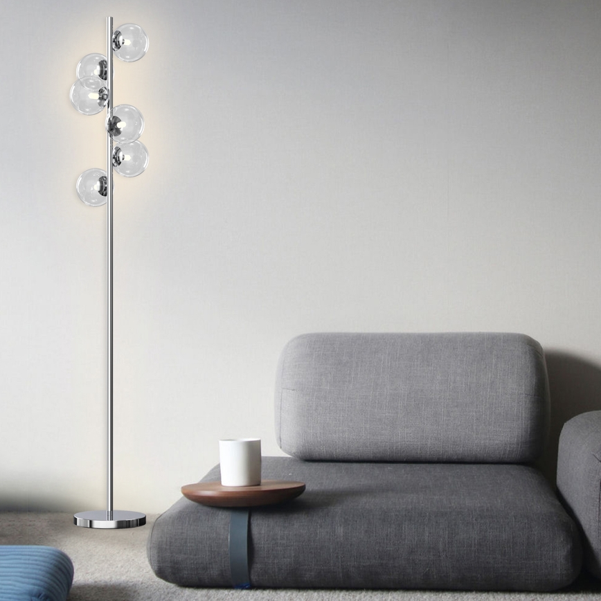ONLI - Podna lampa KIMBERLY 6xG9/6W/230V sjajni krom