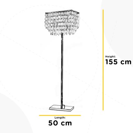 ONLI - Podna lampa MAKANI 4xE14/6W/230V