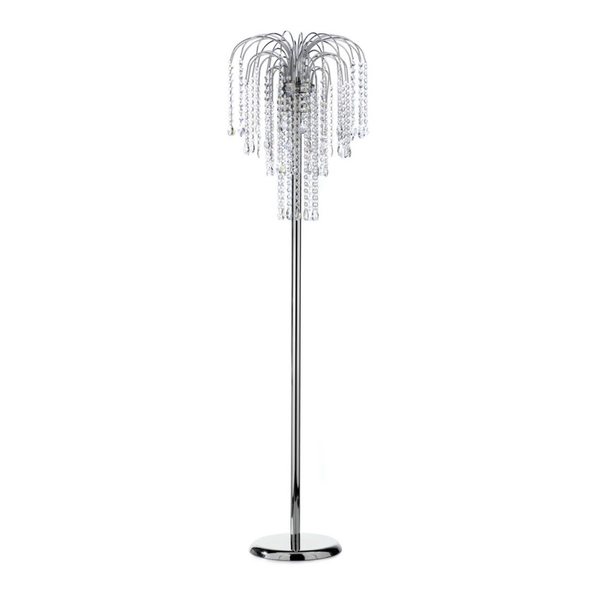 ONLI - Podna lampa PIOGGIA 3xE14/6W/230V sjajni krom