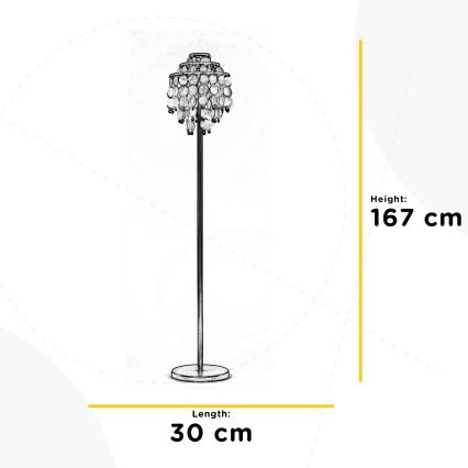 ONLI - Podna lampa RUBEN 2xE27/22W/230V