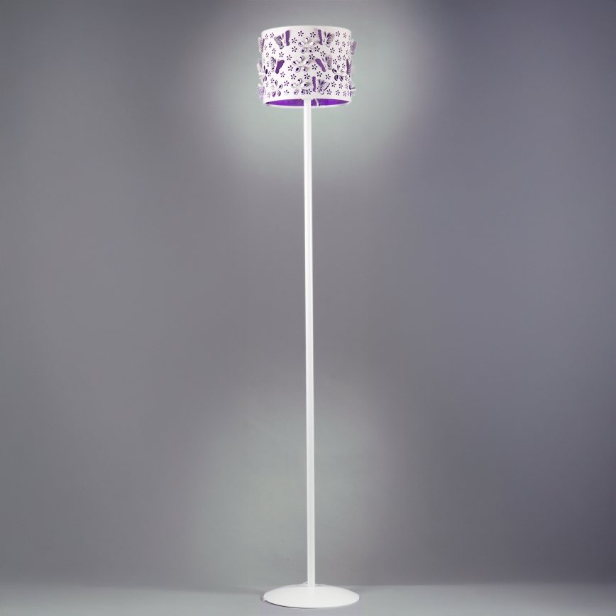 ONLI - Podna lampa TITILLA 1xE27/22W/230V ljubičasta/bijela