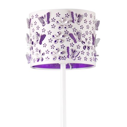 ONLI - Podna lampa TITILLA 1xE27/22W/230V ljubičasta/bijela