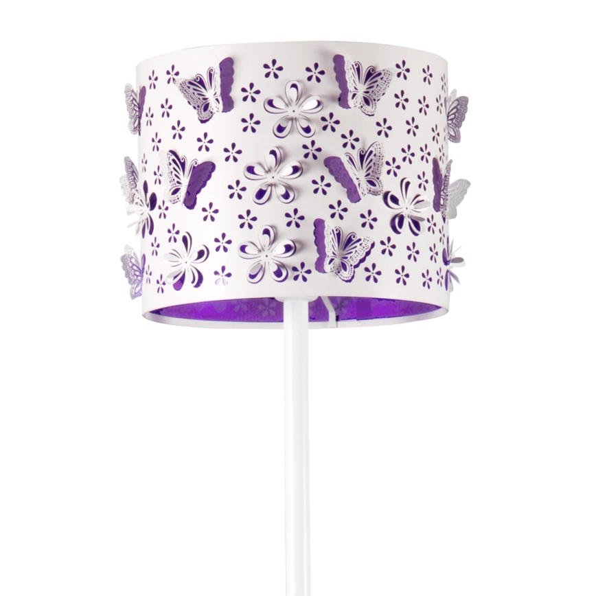 ONLI - Podna lampa TITILLA 1xE27/22W/230V ljubičasta/bijela