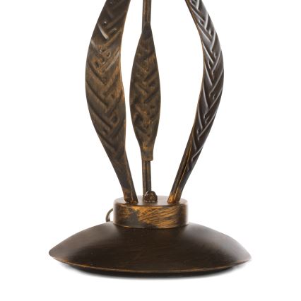 ONLI - Stolna lampa ALGA 3xE14/6W/230V 61 cm brončana