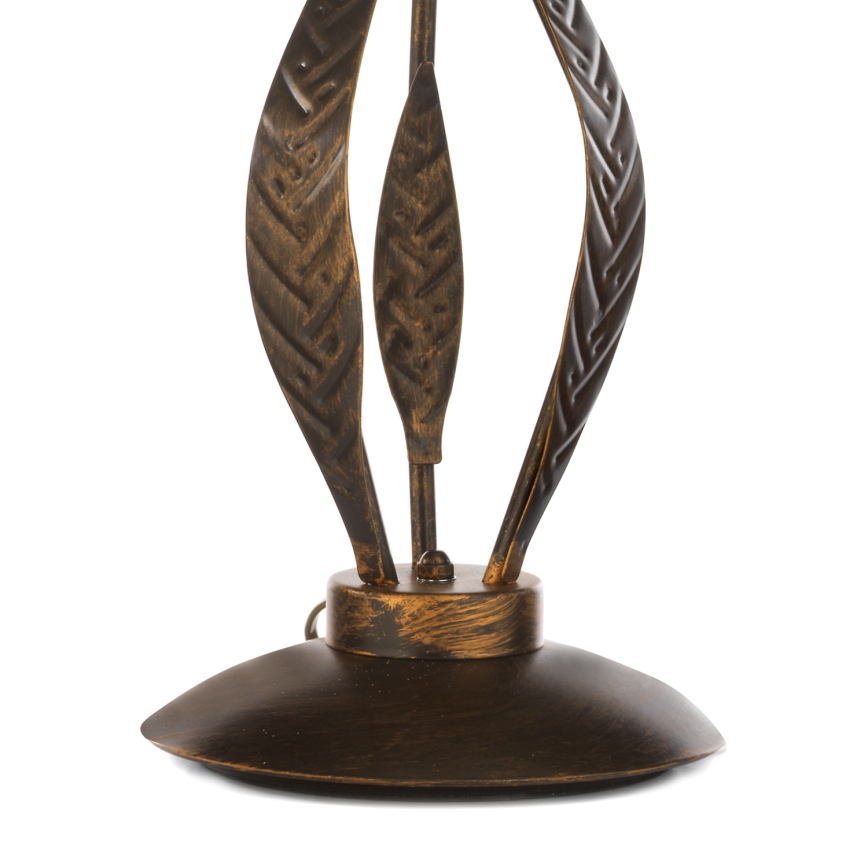 ONLI - Stolna lampa ALGA 3xE14/6W/230V 61 cm brončana