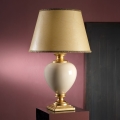 ONLI - Stolna lampa AMADEUS 1xE27/15W/230V 72 cm bež/zlatna
