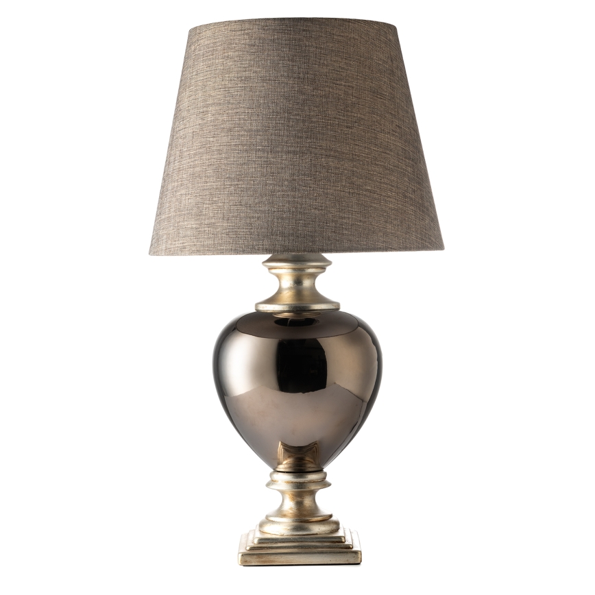 ONLI - Stolna lampa AMADEUS 1xE27/15W/230V siva
