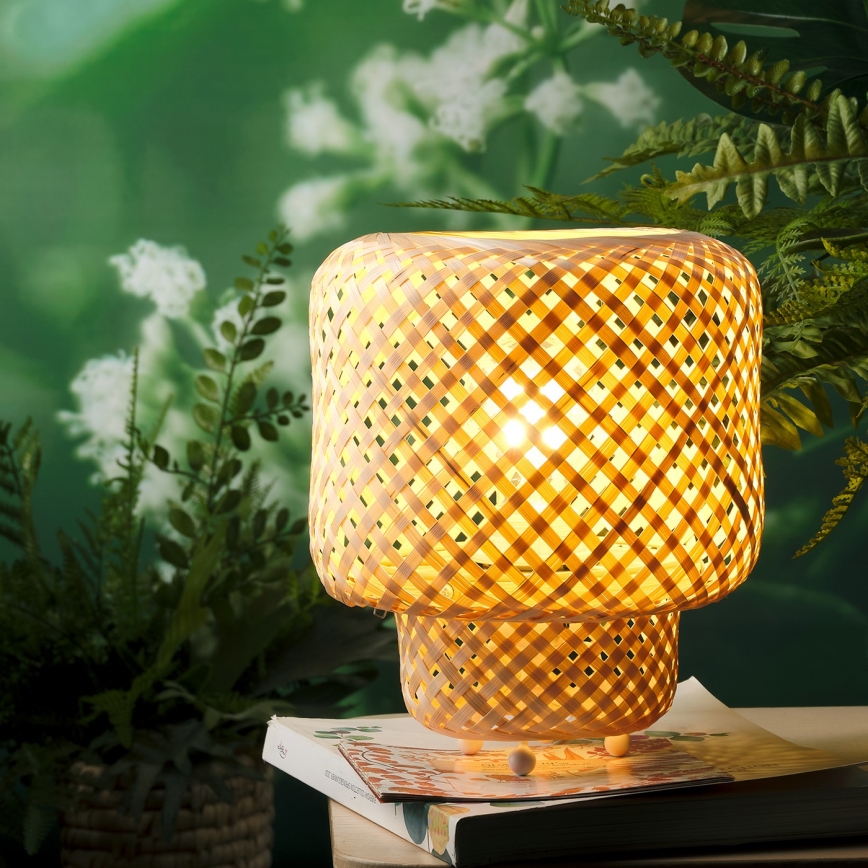 ONLI - Stolna lampa BAMBOO 1xE27/22W/230V bambus