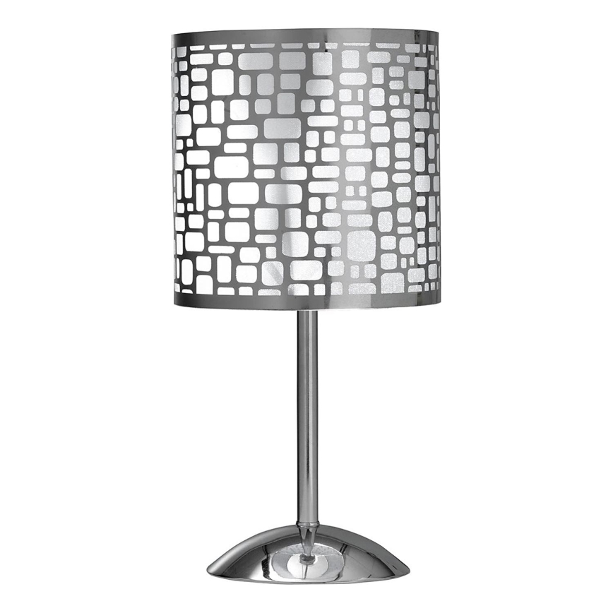 ONLI - Stolna lampa BRUCE 1xE27/15W/230V 40 cm mat krom