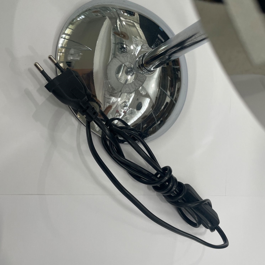 ONLI - Stolna lampa BRUCE 1xE27/15W/230V 40 cm mat krom