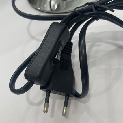ONLI - Stolna lampa BRUCE 1xE27/15W/230V 40 cm mat krom