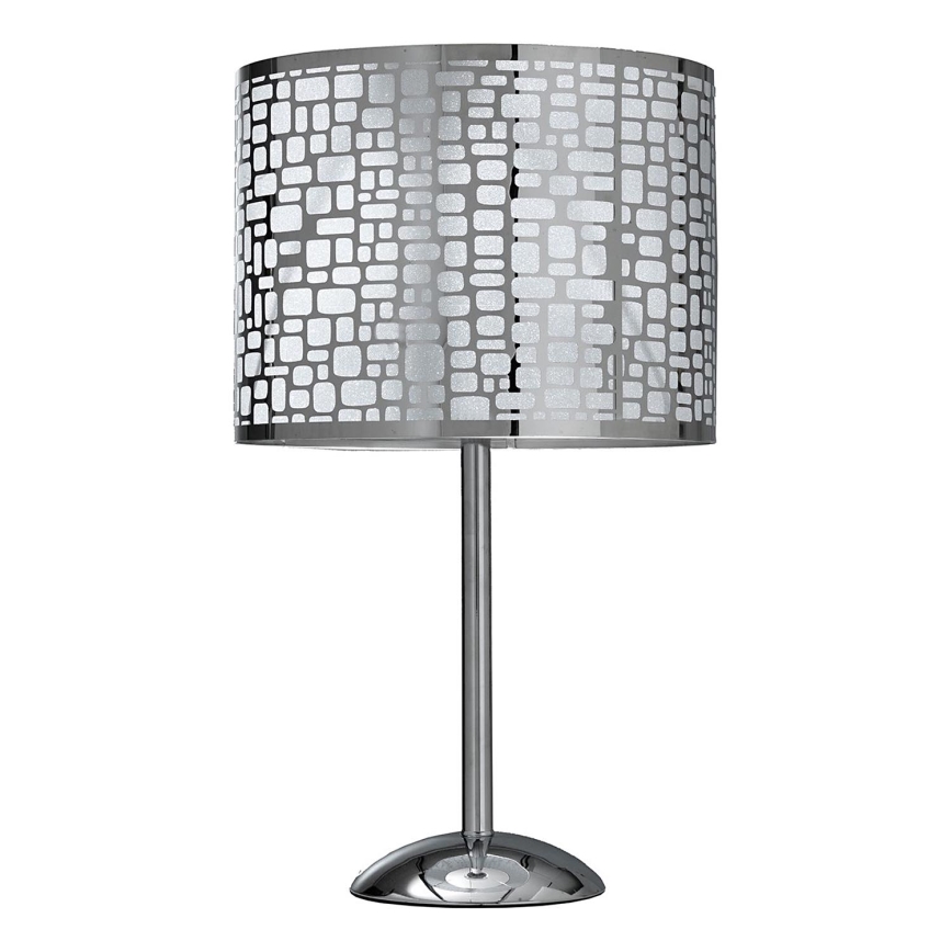 ONLI - Stolna lampa BRUCE 1xE27/15W/230V 52 cm mat krom