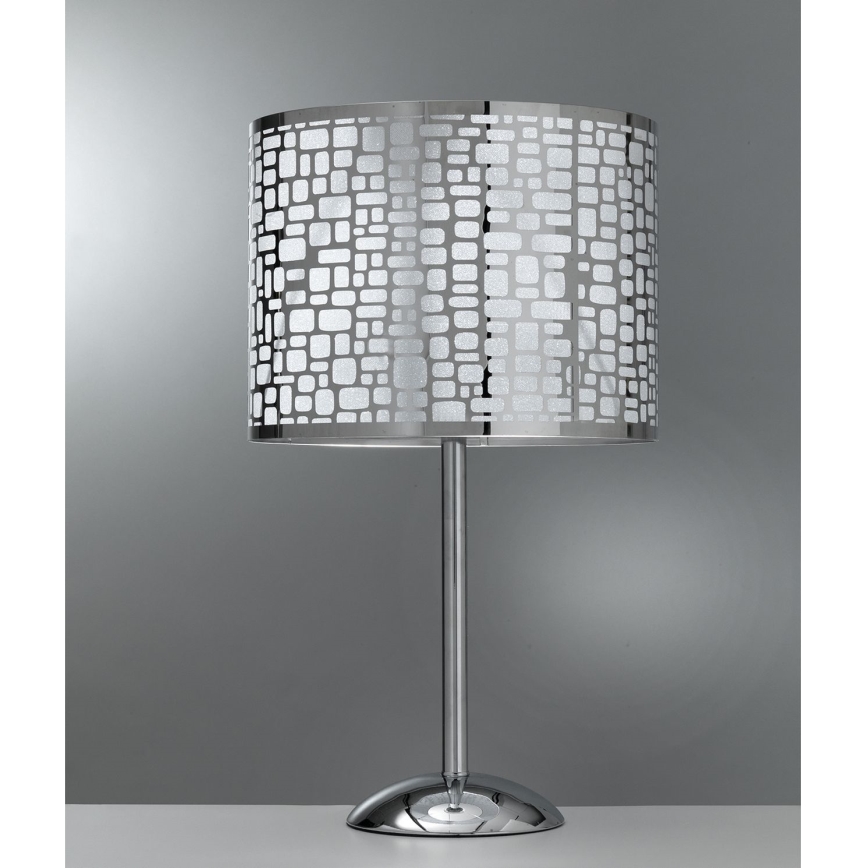 ONLI - Stolna lampa BRUCE 1xE27/15W/230V 52 cm mat krom