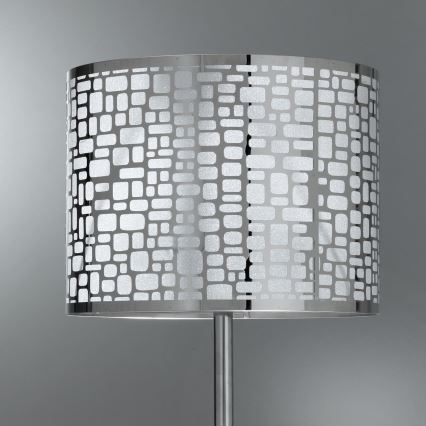 ONLI - Stolna lampa BRUCE 1xE27/15W/230V 52 cm mat krom