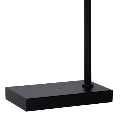 ONLI - Stolna lampa CROSS 1xE27/22W/230V crna/mesing